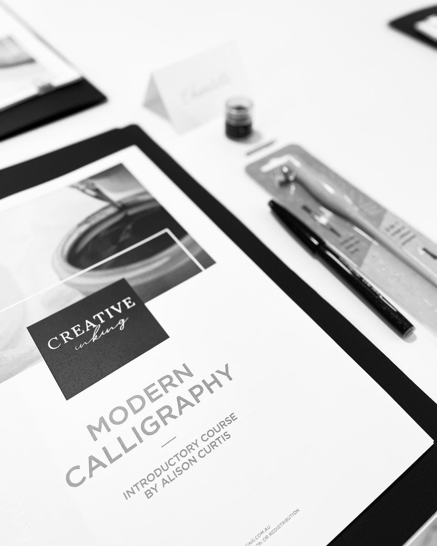 Modern Calligraphy workshop 1